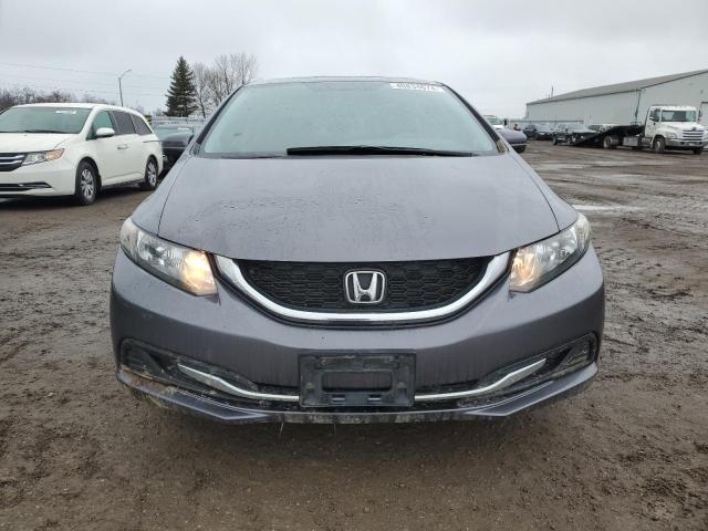 2HGFB2E52EH029038 - 2014 HONDA CIVIC LX GRAY photo 5