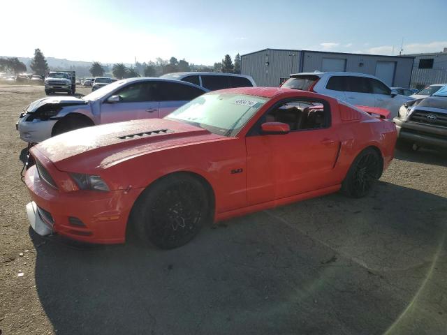 1ZVBP8CF3D5255900 - 2013 FORD MUSTANG GT RED photo 1