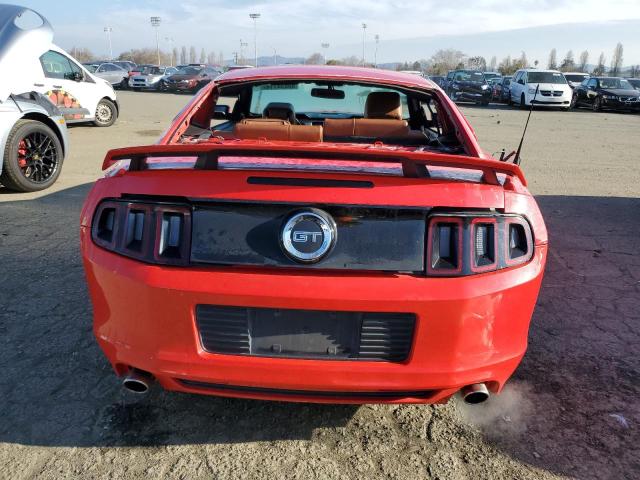 1ZVBP8CF3D5255900 - 2013 FORD MUSTANG GT RED photo 6