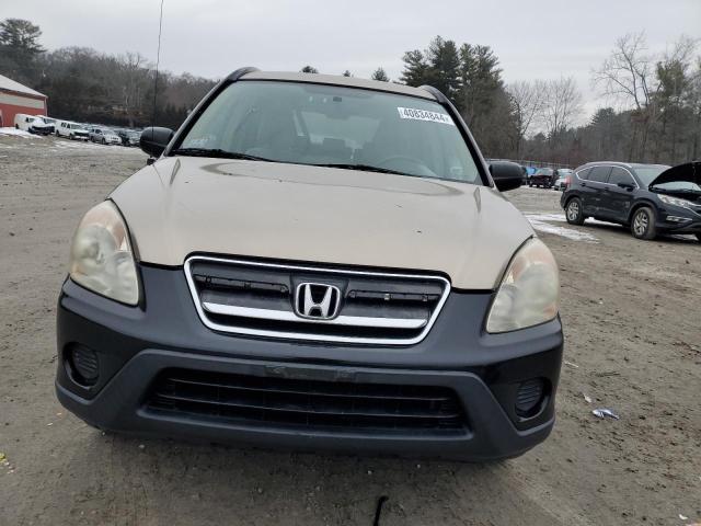 SHSRD78515U314813 - 2005 HONDA CR-V LX TAN photo 5