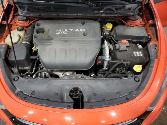 1C3CDFEB1FD411136 - 2015 DODGE DART GT ORANGE photo 11