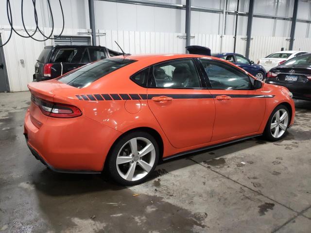 1C3CDFEB1FD411136 - 2015 DODGE DART GT ORANGE photo 3