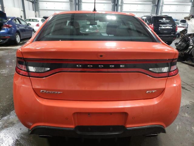 1C3CDFEB1FD411136 - 2015 DODGE DART GT ORANGE photo 6