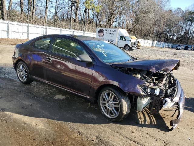 JTKDE167580230702 - 2008 TOYOTA SCION TC PURPLE photo 4