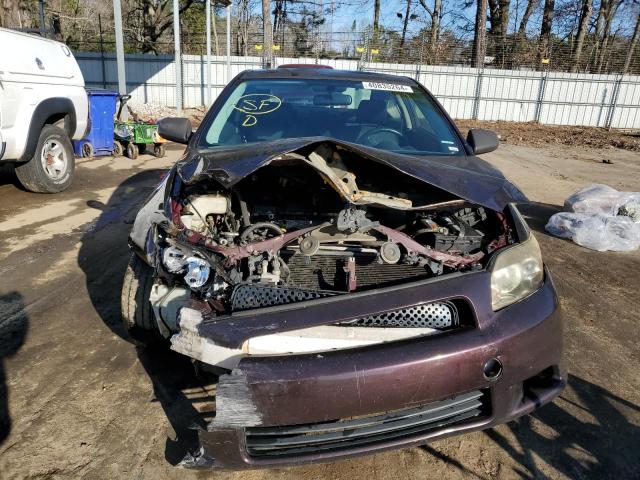 JTKDE167580230702 - 2008 TOYOTA SCION TC PURPLE photo 5