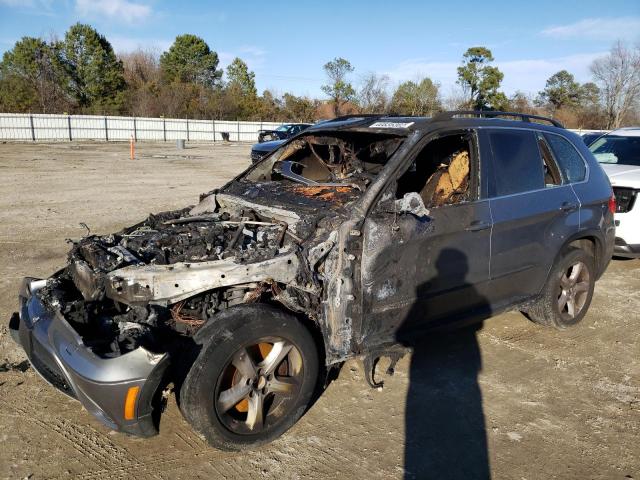 5UXZV8C52BL420289 - 2011 BMW X5 XDRIVE50I GRAY photo 1