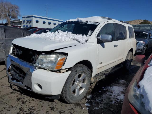 5N1AA08C47N707899 - 2007 NISSAN ARMADA SE WHITE photo 1