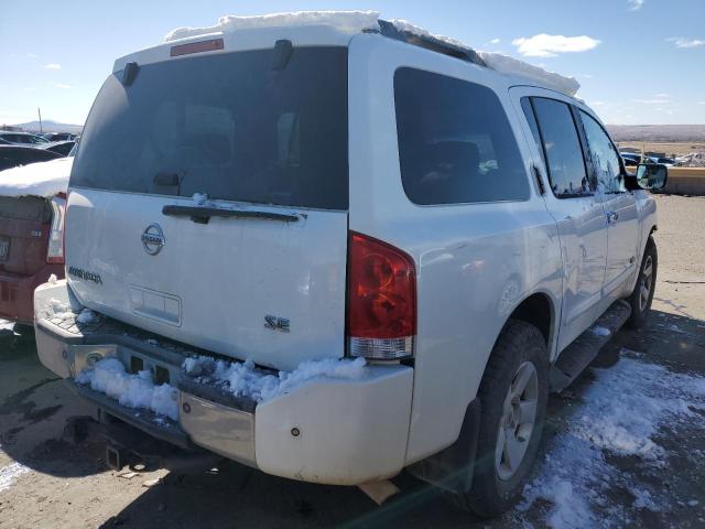 5N1AA08C47N707899 - 2007 NISSAN ARMADA SE WHITE photo 3