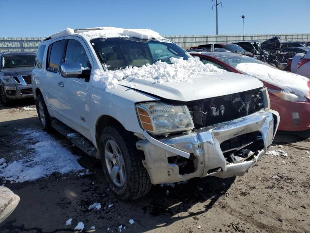 5N1AA08C47N707899 - 2007 NISSAN ARMADA SE WHITE photo 4