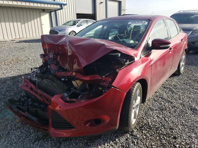 1FADP3F20EL126636 - 2014 FORD FOCUS SE RED photo 1