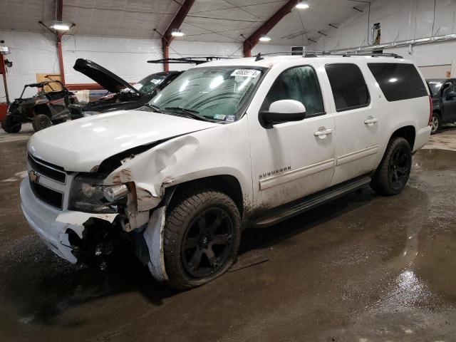 1GNSKJE39BR385172 - 2011 CHEVROLET SUBURBAN K1500 LT WHITE photo 1