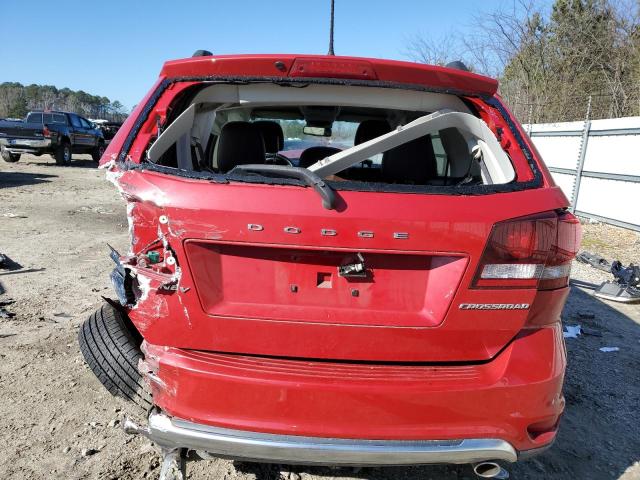 3C4PDDGG1KT848861 - 2019 DODGE JOURNEY CROSSROAD RED photo 6