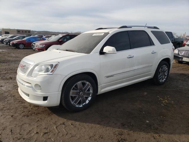 1GKKVTED2BJ245021 - 2011 GMC ACADIA DENALI WHITE photo 1