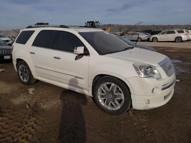 1GKKVTED2BJ245021 - 2011 GMC ACADIA DENALI WHITE photo 4