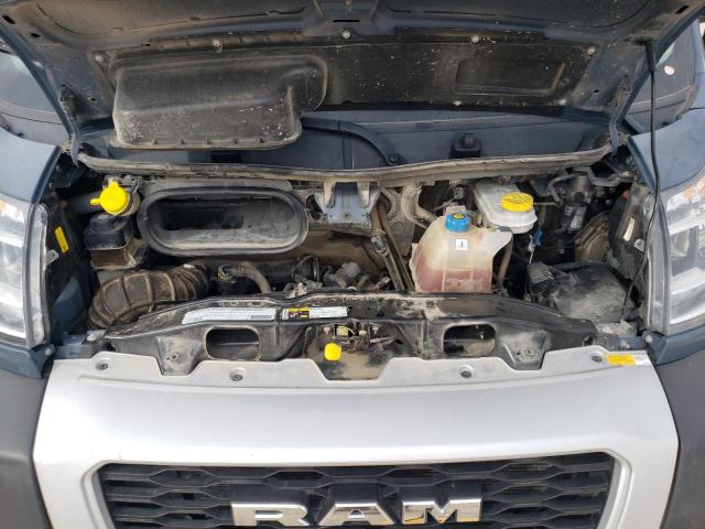 3C6MRVJG9ME586332 - 2021 RAM PROMASTER 3500 HIGH ლურჯი ფოტო 12