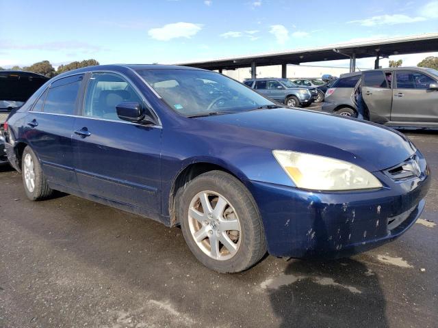 1HGCM66535A031740 - 2005 HONDA ACCORD EX BLUE photo 4