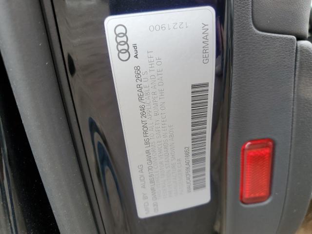 WAUC4CF59LA016652 - 2020 AUDI S5 PREMIUM PLUS 黑色 照片 13