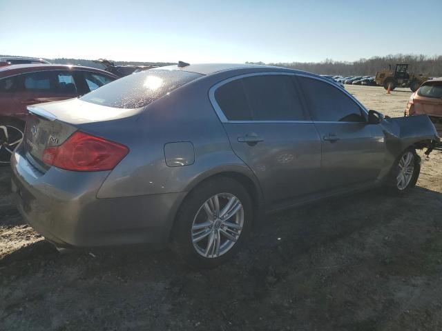 JN1DV6AR9CM861471 - 2012 INFINITI G25 GRAY photo 3