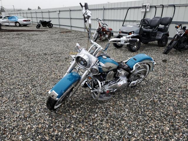 1HD1BNL10SY029128 - 1995 HARLEY-DAVIDSON FLSTN TURQUOISE photo 2