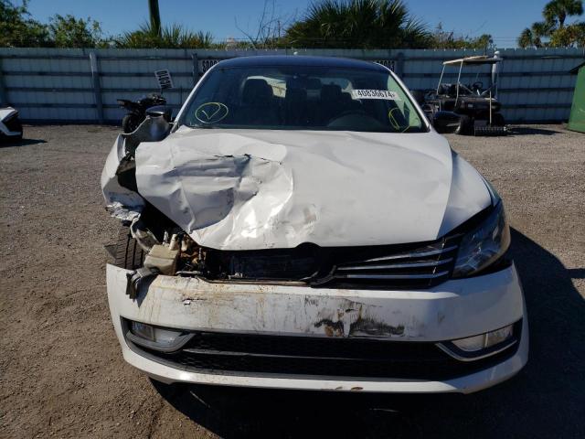 1VWBS7A39FC054941 - 2015 VOLKSWAGEN PASSAT SE WHITE photo 5