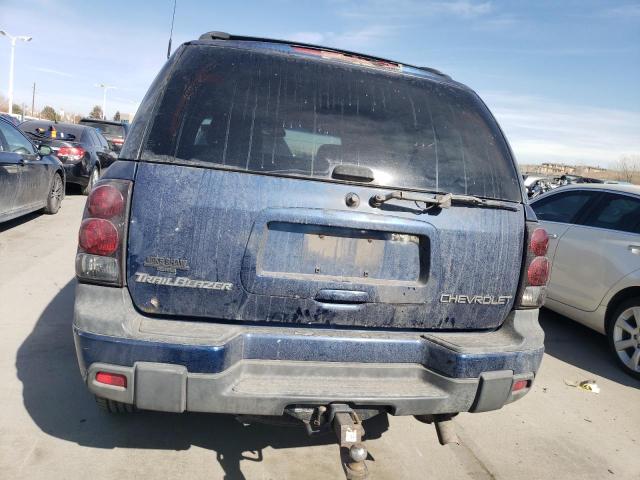 1GNDT13S622319686 - 2002 CHEVROLET TRAILBLAZE BLUE photo 6