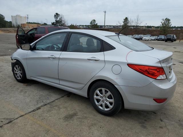 KMHCT4AE0EU716172 - 2014 HYUNDAI ACCENT GLS SILVER photo 2