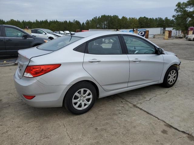 KMHCT4AE0EU716172 - 2014 HYUNDAI ACCENT GLS SILVER photo 3