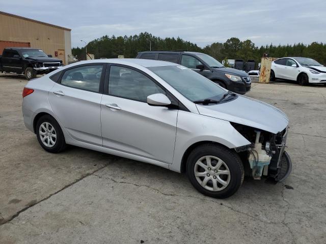 KMHCT4AE0EU716172 - 2014 HYUNDAI ACCENT GLS SILVER photo 4