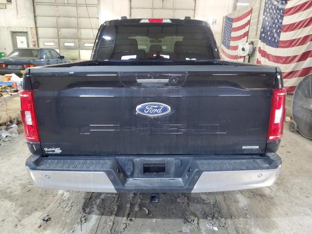 1FTEW1EP2NKD80292 - 2022 FORD F150 SUPERCREW BLACK photo 6