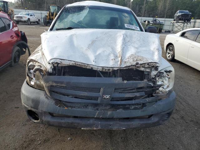 1D7HA18P57J530675 - 2007 DODGE RAM 1500 ST WHITE photo 5