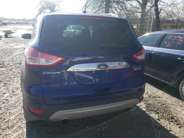 1FMCU0J98EUB17447 - 2014 FORD ESCAPE TITANIUM BLUE photo 6