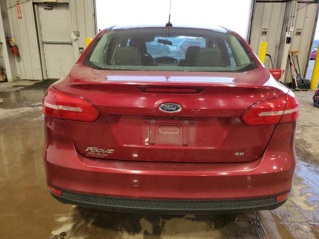 1FADP3F24GL265865 - 2016 FORD FOCUS SE MAROON photo 6