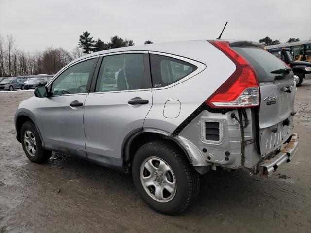 2HKRM4H38CH623021 - 2012 HONDA CR-V LX SILVER photo 2