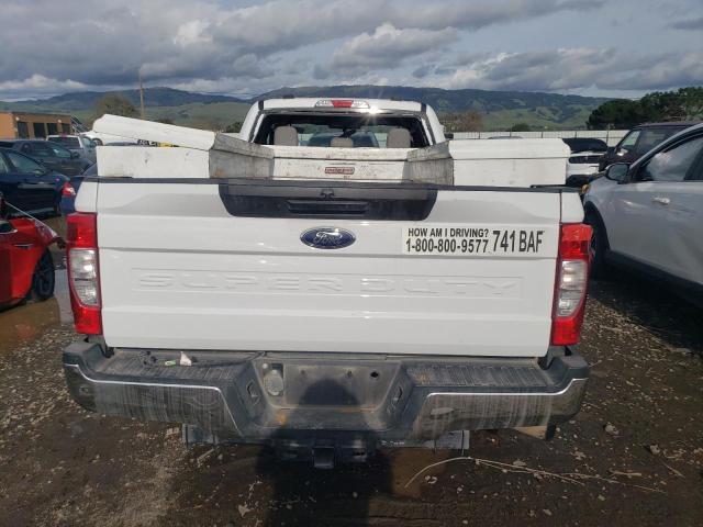 1FT7X2A65LEC21190 - 2020 FORD F250 SUPER DUTY WHITE photo 6