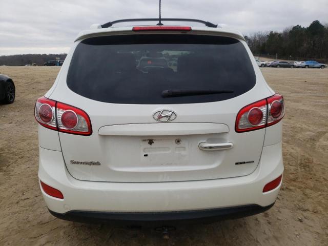 5XYZKDAG5CG105331 - 2012 HYUNDAI SANTA FE LIMITED WHITE photo 6