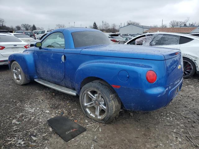 1GCES14H76B121515 - 2006 CHEVROLET SSR BLUE photo 2