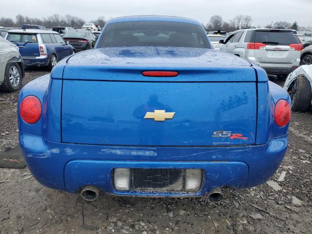 1GCES14H76B121515 - 2006 CHEVROLET SSR BLUE photo 6