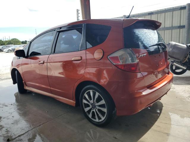 JHMGE8H54CC036712 - 2012 HONDA FIT SPORT ORANGE photo 2