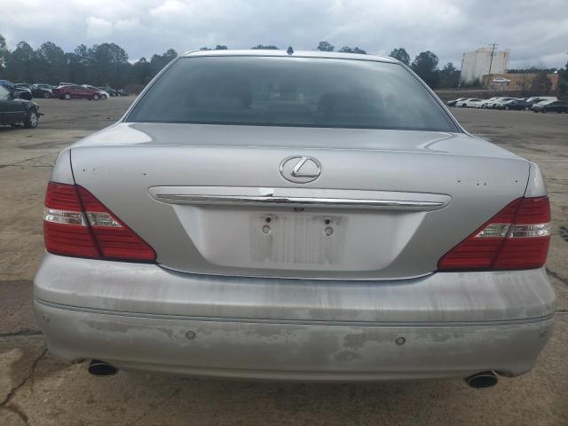 JTHBN36F655019829 - 2005 LEXUS LS 430 SILVER photo 6