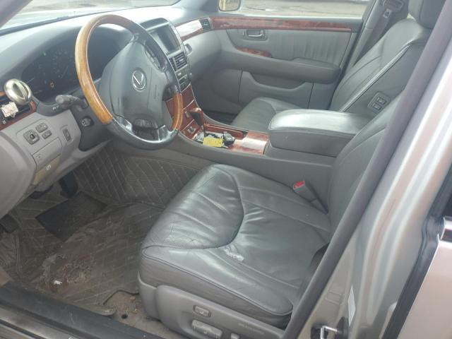 JTHBN36F655019829 - 2005 LEXUS LS 430 SILVER photo 7