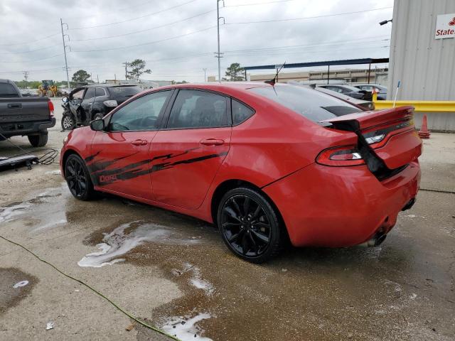 1C3CDFBB7GD736928 - 2016 DODGE DART SXT RED photo 2