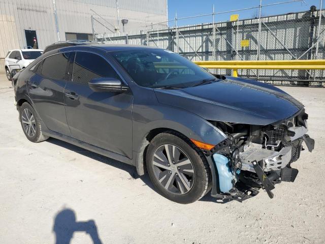 SHHFK7H38LU214766 - 2020 HONDA CIVIC LX GRAY photo 4