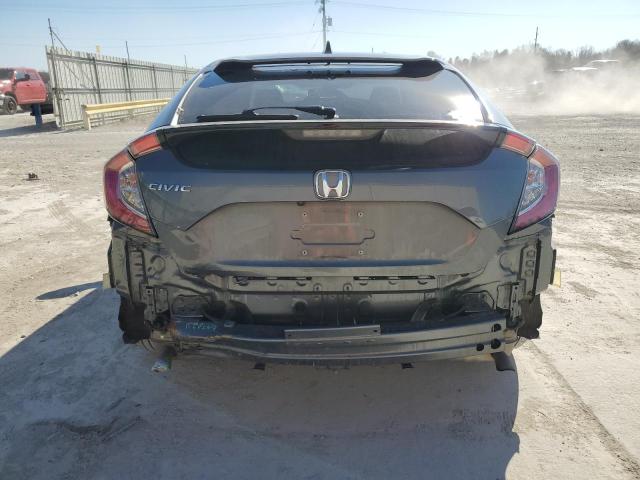 SHHFK7H38LU214766 - 2020 HONDA CIVIC LX GRAY photo 6
