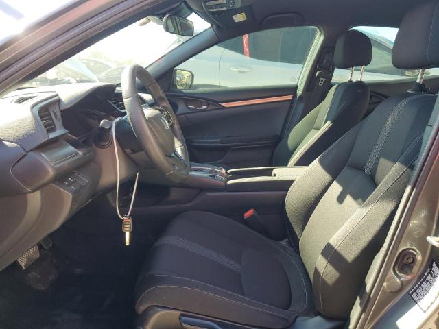 SHHFK7H38LU214766 - 2020 HONDA CIVIC LX GRAY photo 7