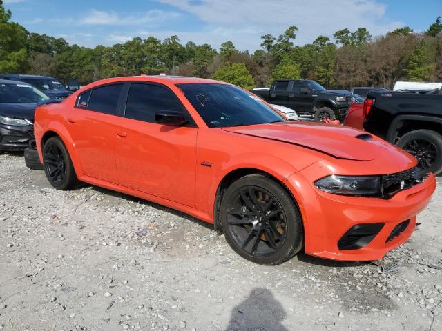 2C3CDXGJ0PH522548 - 2023 DODGE CHARGER SCAT PACK ORANGE photo 4