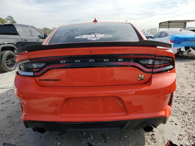 2C3CDXGJ0PH522548 - 2023 DODGE CHARGER SCAT PACK ORANGE photo 6