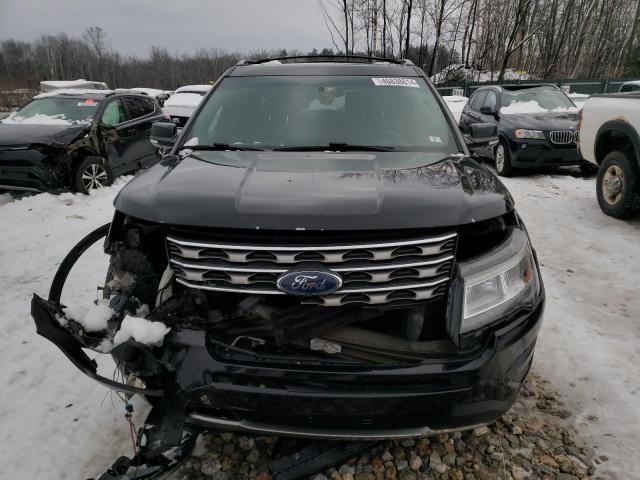 1FM5K8D83HGB57745 - 2017 FORD EXPLORER XLT BLACK photo 5