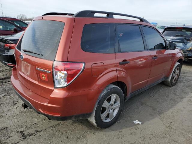 JF2SH6BC0AH796734 - 2010 SUBARU FORESTER XS Rouge photo 3