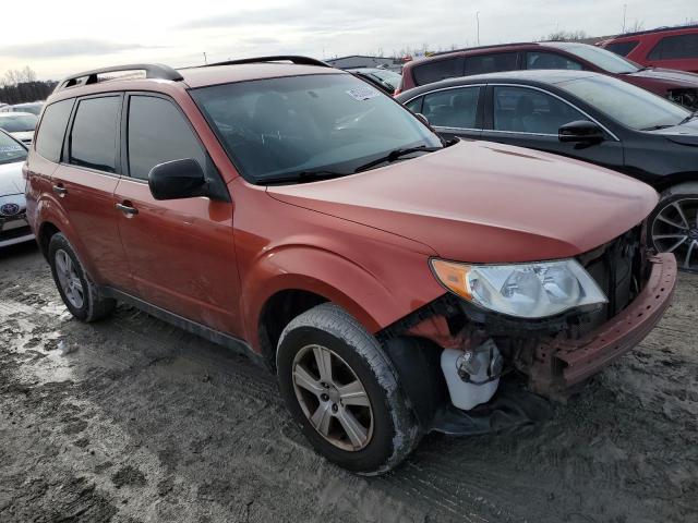 JF2SH6BC0AH796734 - 2010 SUBARU FORESTER XS Rouge photo 4