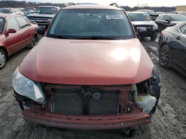 JF2SH6BC0AH796734 - 2010 SUBARU FORESTER XS Rouge photo 5